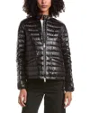 Moncler Azalee Short Polyamide Down Jacket In Black