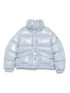 Moncler Girl's Puivert Down Jacket In Blue