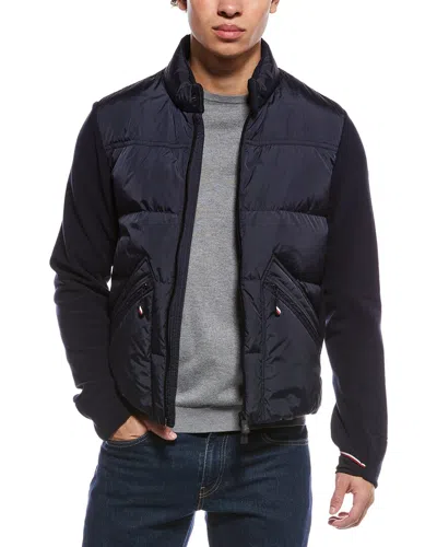 Moncler Puffer Jacket In Blue
