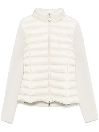 Moncler Puffer Jacket In Neutrals