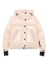 Moncler Eibsee Ski Jacket In Nude & Neutrals