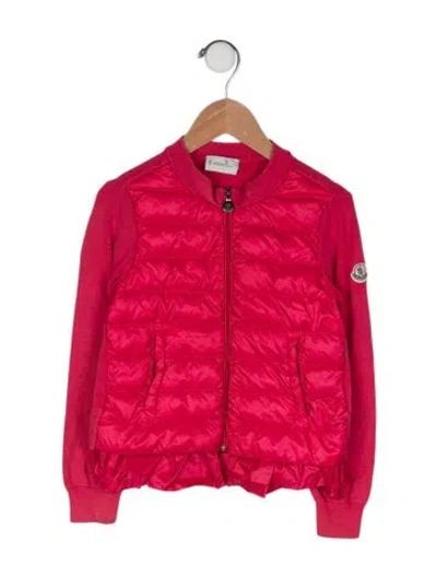 Pre-owned Moncler Babies' Puffer Jacket In Pink
