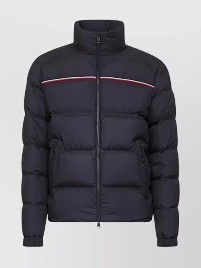 MONCLER PUFFER JACKET WITH HIGH COLLAR AND QUILTED DESIGN