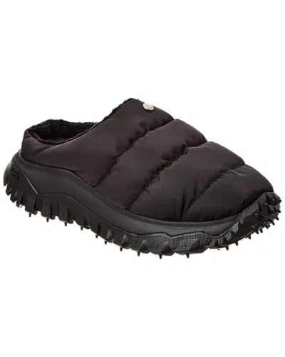 Moncler Puffer Trail Mule In Black