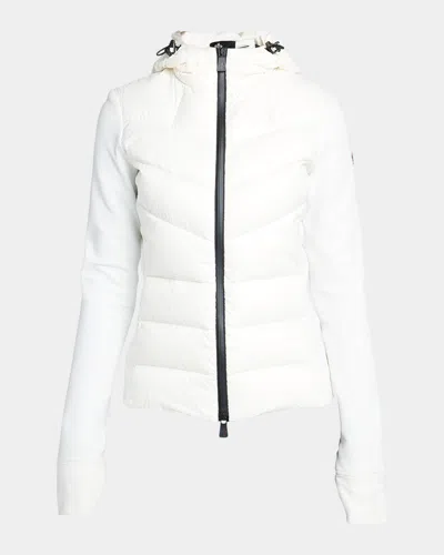 MONCLER PUFFER ZIP-UP CARDIGAN