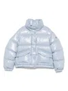 Moncler Girl's Puivert Down Jacket In Blue