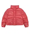 Moncler Enfant Puivert Down Jacket In Red