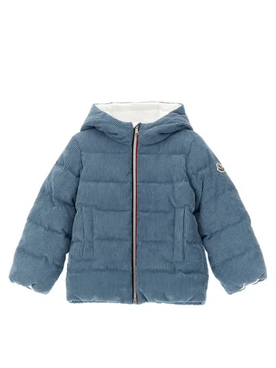 Moncler Kids' Puki Down Jacket In Blue