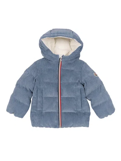 Moncler Kids' Puki Jacket In Blue