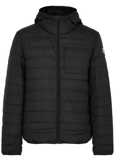 Moncler Pulao Quilted Shell Jacket In Black