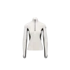 Moncler Grenoble Polartec® Power Grid™ Base Layer Half Zip Pullover In White