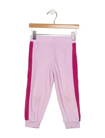 Pre-owned Moncler Babies' Pull-on Jogger Pants In Pink