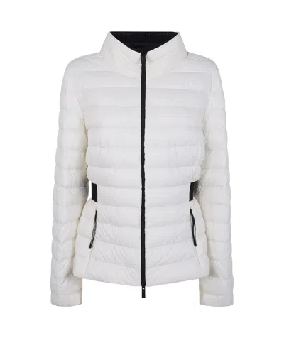 MONCLER QUILTED BELTED JACKET