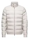 Moncler Phrier Short Down Jacket In Neutral