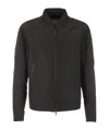 Moncler Quilted Diamond-pattern Jacket In Black