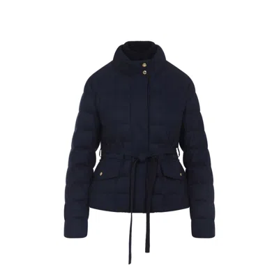 MONCLER MONCLER QUILTED DOWN COAT WITH HIGH COLLAR