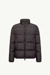Moncler Quilted Down Down Jacket In Black