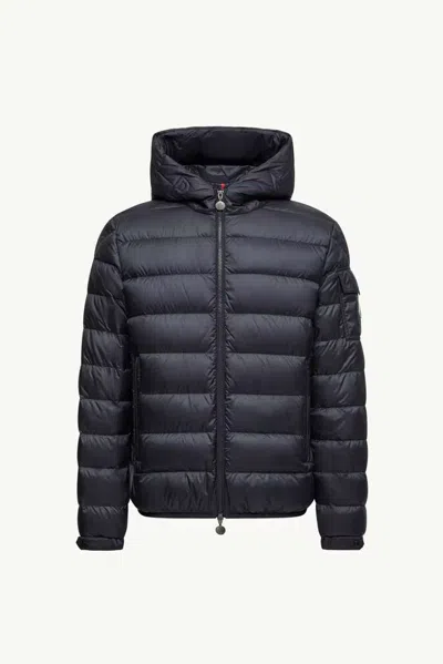 Moncler Quilted Down Down Jacket In Black