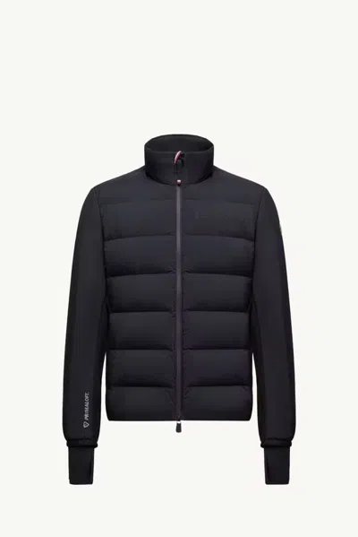 Moncler Quilted Down Down Jacket In Black