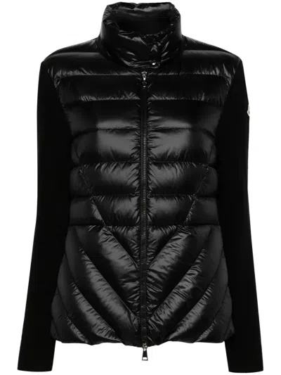 Moncler Quilted Down Jacket In 黑色
