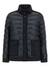 Moncler Origan Puffer Jackets Blue In Blue