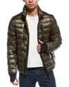 Moncler Grenoble Hers Packable Down Ski Jacket In Green