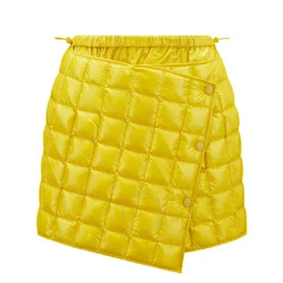 MONCLER MONCLER QUILTED ELASTICATED WAISTBAND SKIRT