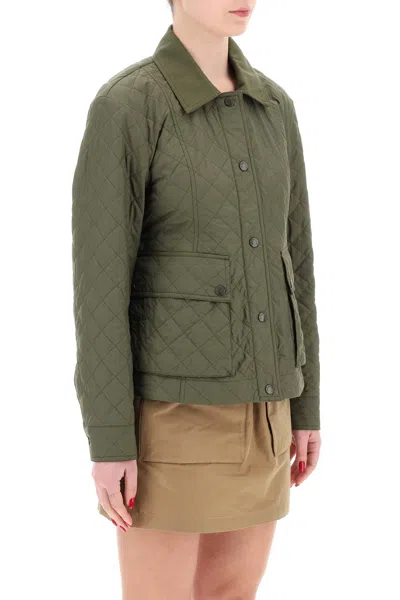 Moncler Quilted Galene In Green
