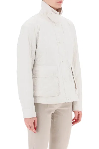 Moncler Quilted Galene In White