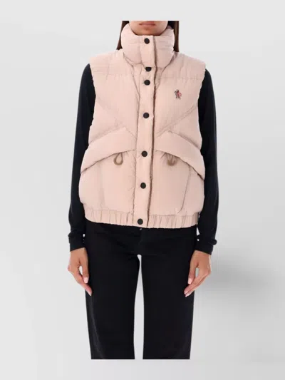 Moncler Grenoble Marolies Vest In Pink
