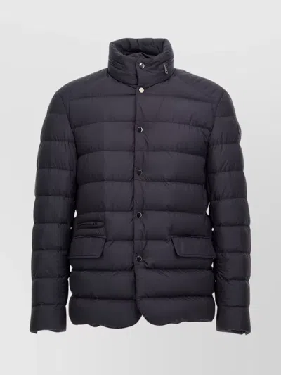 Moncler Men's Bess Down Blazer Jacket In Navy