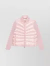 Moncler Quilted High Neck Long Sleeves Jacket