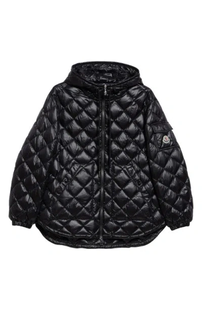 MONCLER MONCLER QUILTED HOODED DOWN JACKET