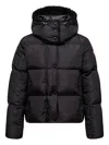 Moncler Castelnou Short Down Jacket In Black
