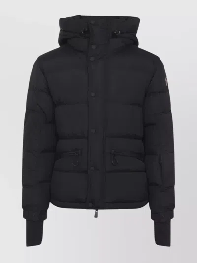 MONCLER QUILTED HOODED JACKET LONG SLEEVES