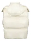 Moncler Quilted Hooded Puffer Gilet In White