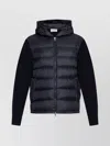Moncler Blue Padded Zip-up Cardigan