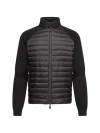 Moncler Quilted Jacket In Black