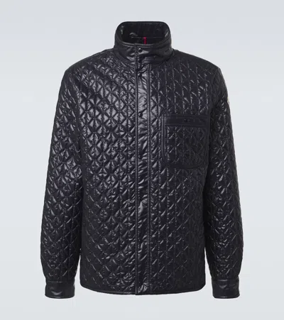 Moncler Quilted Jacket In Black