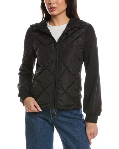 Moncler Quilted Jacket In Black