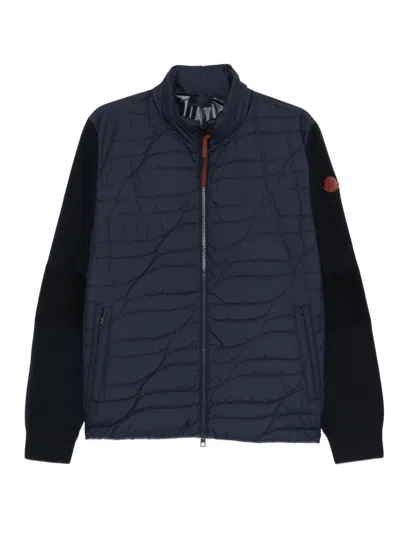 Moncler Long Sleeve Casual Jacket In Black