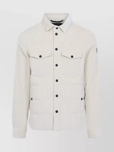 MONCLER QUILTED JACKET CHEST POCKETS