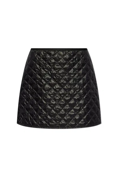 Moncler Mini Skirt In Black