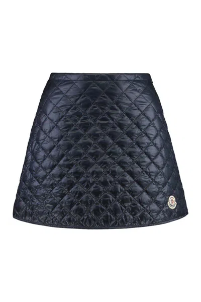 MONCLER MONCLER QUILTED NYLON SKIRT