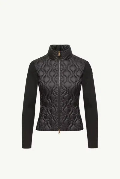 Moncler Quilted Nylon Vest In Black