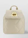 MONCLER QUILTED PADDED BACKPACK GOLD HARDWARE