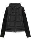 MONCLER QUILTED-PANELLED JACKET