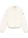 Moncler Quilted Puffer Jacket In Neutrals