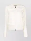 Moncler Down-paneled Knitted Jacket