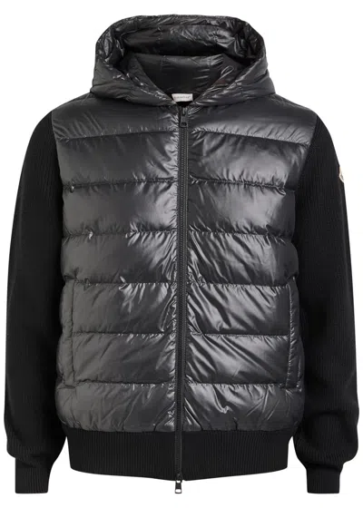 MONCLER MONCLER QUILTED WOOL JACKET